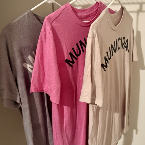 Municipal Sports Utility Gear - LOT OF 3 - Origin Shirts, Sz Small, great deal! - Picture 1 of 12